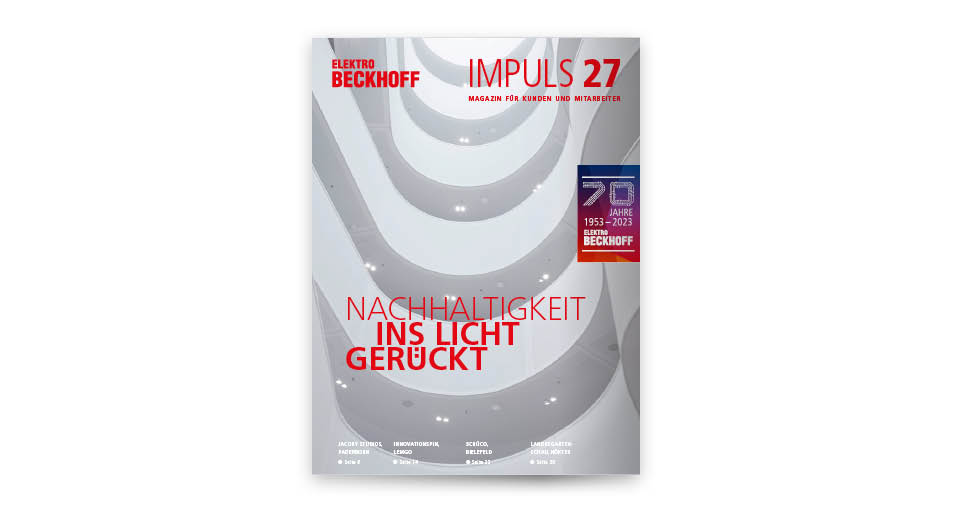 Kundenmagazin IMPULS - Maximal lesefreundlich