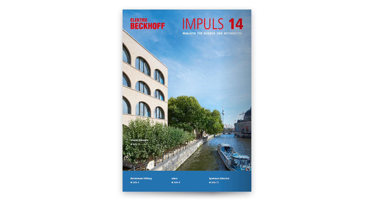 Kundenmagazin IMPULS - Maximal lesefreundlich